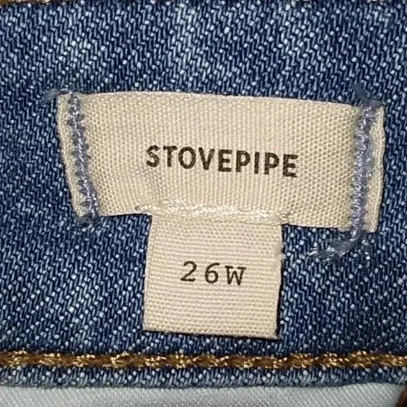 Madewell Stovepipe Medium Wash Jeans - Picture 6 of 7